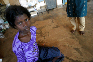 Refugee camp in Trincomalee 