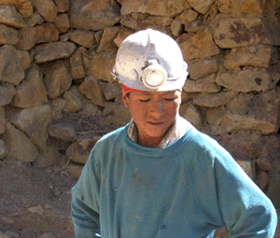 Child miner, Potosi