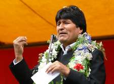 Evo Morales, Photo: ABI