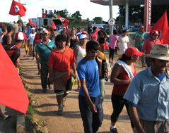 MST March in Brazil