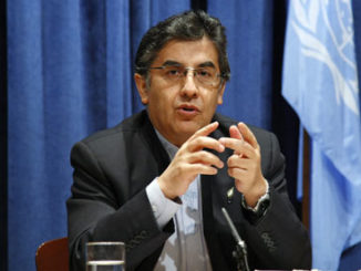 Bolivian Ambassador Pablo Solon-Romero to the UN