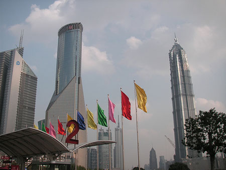 Luijaizeri Financial and Trade Zone in Shanghai, China. 