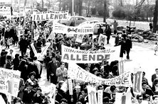 March supporting Allende