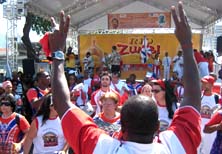 Samba group at celebrations