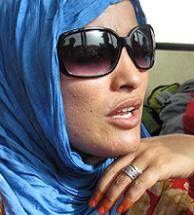 Saharawi refugee Najla Mahamed