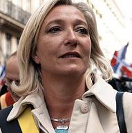 Marine Le Pen, far right leader in France