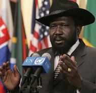 South Sudan's President Mayardit