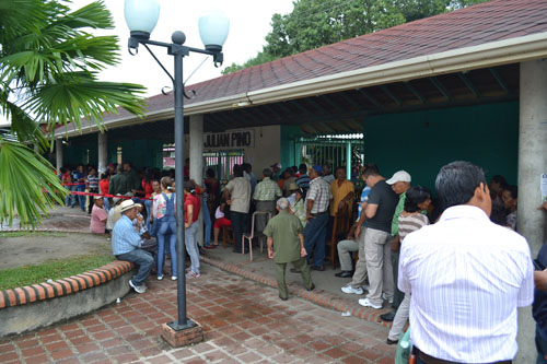 Voting  in Sabaneta, Venezuela