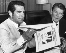 Efraín Ríos Montt and Ronald Reagan