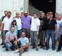 Workers at Vio.Me factory in Greece