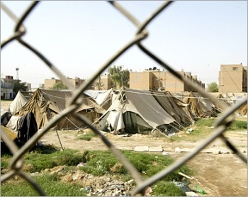 Palestinian refugee camp in Syria