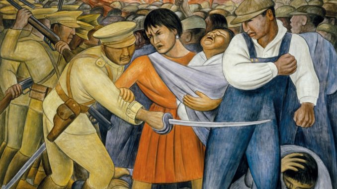 The Uprising, by Diego Rivera, 1931.