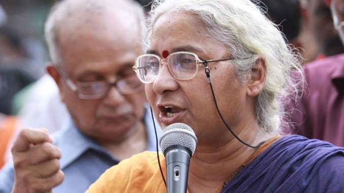 Medha Patkar, anti-dam activist and hunger striker. Credit: Epsajeevan