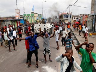 Protests against President Kabila in Kinshasa, December 2016. (Photo: Reuters/Thomas Mukoya)