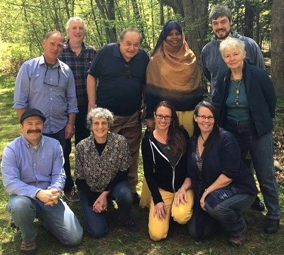 TF board members (left to right): Peter Backman, Nat Winthrop, Gerard Colby, Fatuma Bulle, Matt Cropp, Robin Lloyd, editor Ben Dangl, Dorie Wilsnack, Sam Mayfield, and Rebecca Kemble