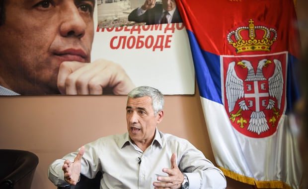 Oliver Ivanović was one of the key politicians in Serb-dominated northern Kosovo. Photograph: Armend Nimani/AFP/Getty Images