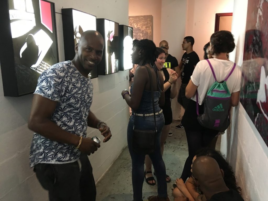 Young Cubans mingle with foreign tourists at the ultra-hip Fábrica de Arte Cubano. Photo credit: Daniel Winthrop