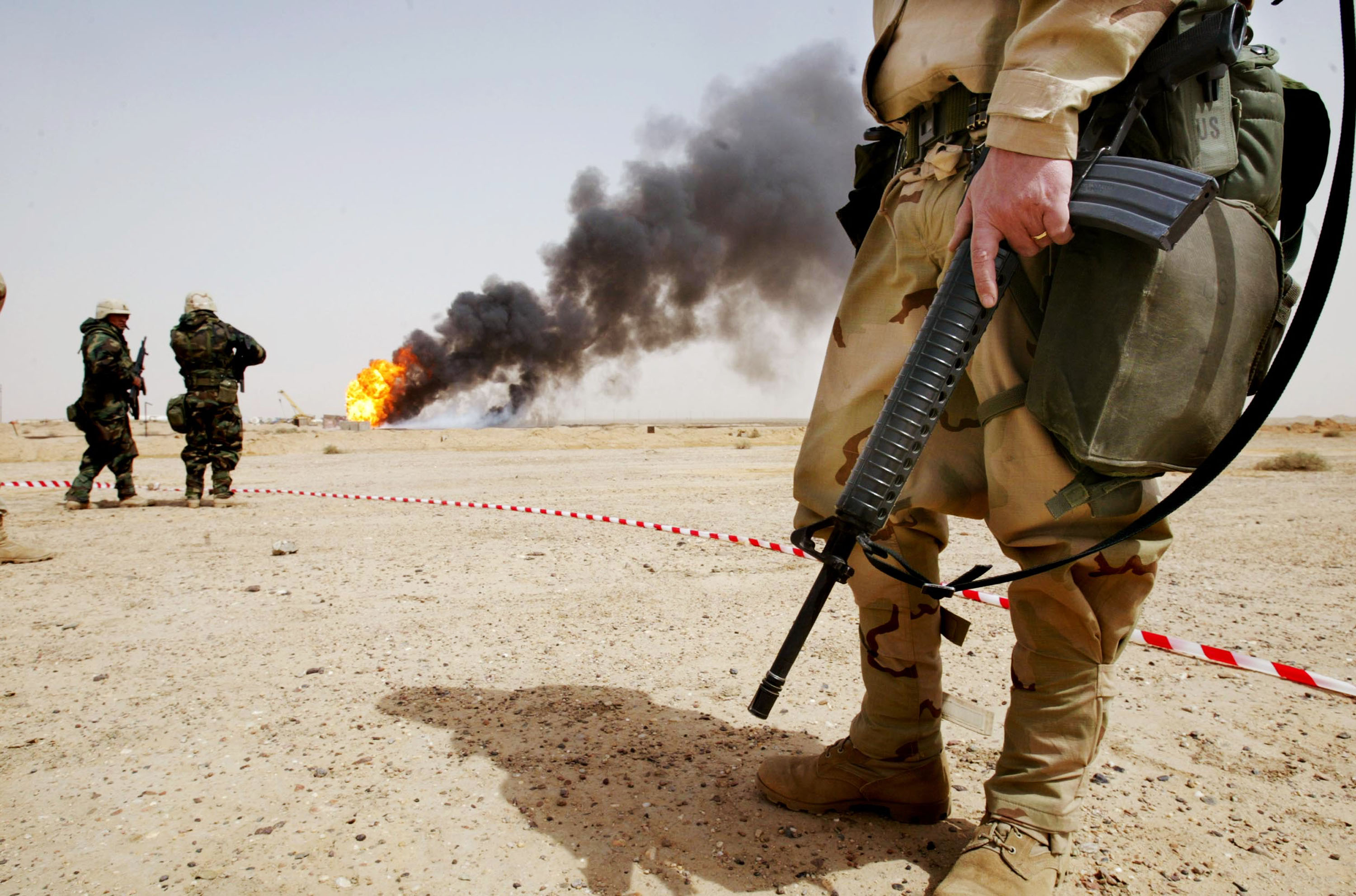 Победа в военной операции. Американские войска в Ираке 2003. Военные действия.