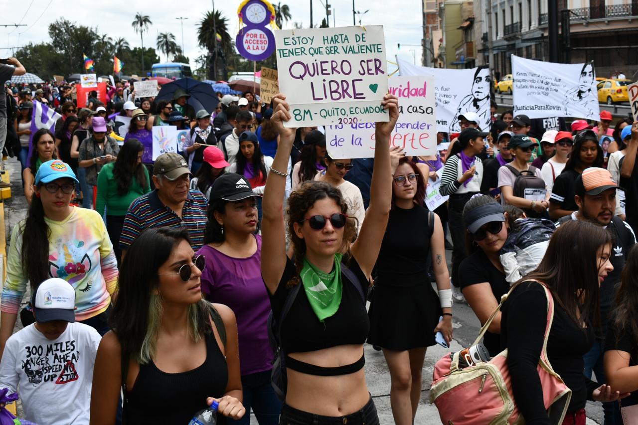Women rise against violence in Ecuador Toward Freedom
