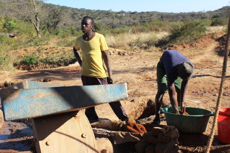 Small scale miners risk life and limb in Zimbabwe Toward Freedom
