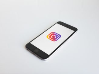 Instagram application on iPhone
