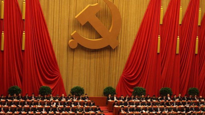 The 18th National Congress of the Chinese Communist Party held in 2012 / credit: Wikipedia/Dong Fang