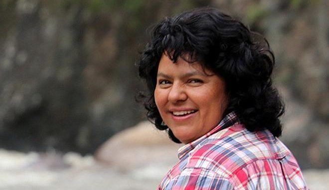Berta Cáceres, murdered Lenca human-rights defender in Honduras