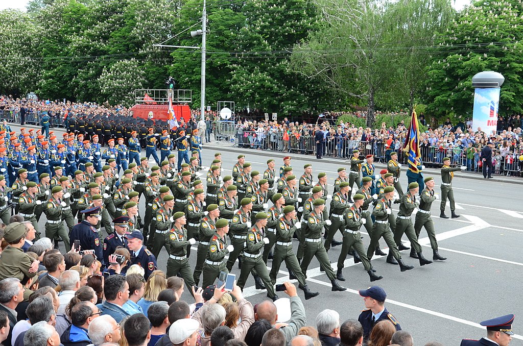 Donetsk People's Republic military parade on May 9, 2018 / credit: Andrew Butko