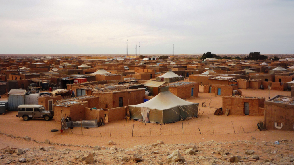 A Saharawi refugee camp in the Tindouf province of Algeria / credit: European Commission DG ECHO