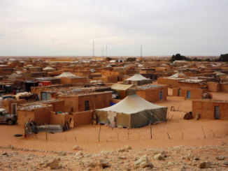 A Saharawi refugee camp in the Tindouf province of Algeria / credit: European Commission DG ECHO