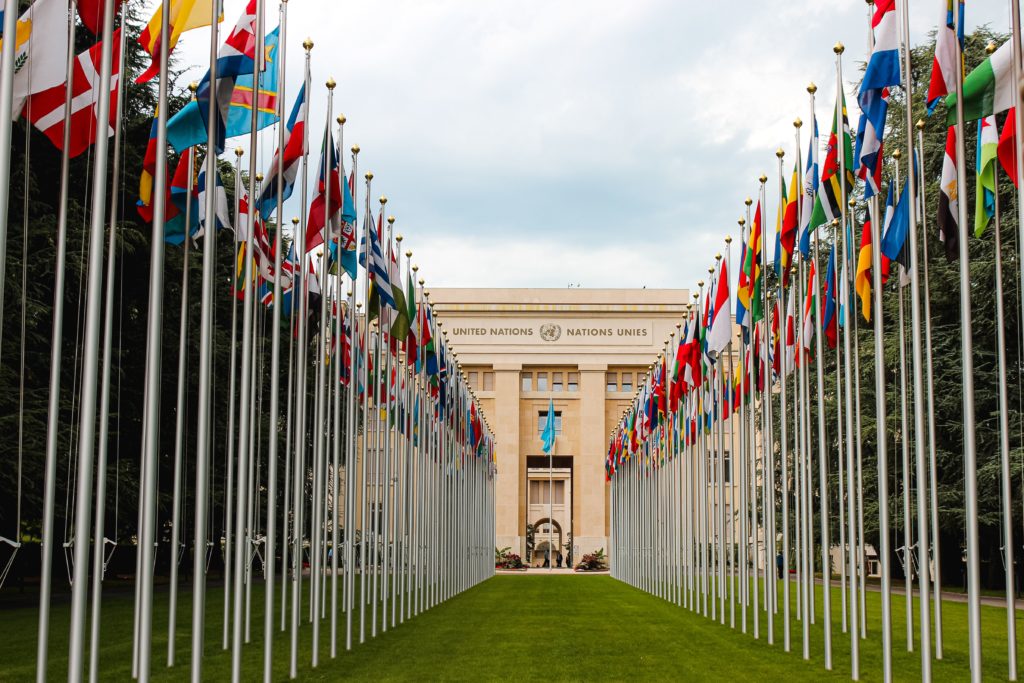 The United Nations in Geneva, Switzerland / credit: <a href="https://unsplash.com/@matreding?utm_source=unsplash&utm_medium=referral&utm_content=creditCopyText">Mathias P.R. Reding</a> on <a href="https://unsplash.com/s/photos/united-nations?utm_source=unsplash&utm_medium=referral&utm_content=creditCopyText">Unsplash</a>