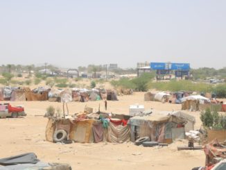A camp for the displaced in the vicinity of the Yemeni city of Ma'rib / credit: Norwegian Refugee Council