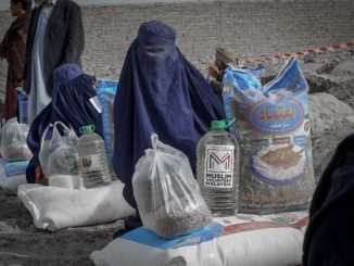 Women in burqa in Kunduz City, Afghanistan / credit: Wanman uthmaniyyah on Unsplash