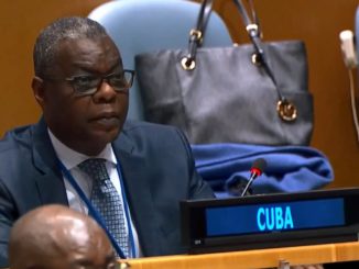 Permanent Representative of Cuba to the UN Ambassador Pedro Luis Pedroso Cuesta / credit: Twitter/CubaONU