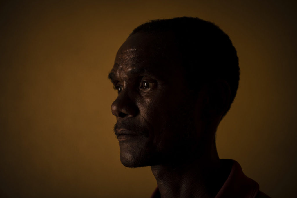 Thabani Tsokodibane, 56, had worked in the mining industry for over 10 years. In 2010, he was diagnosed with drug-resistant tuberculosis / credit: Ihsaan Haffejee / New Frame