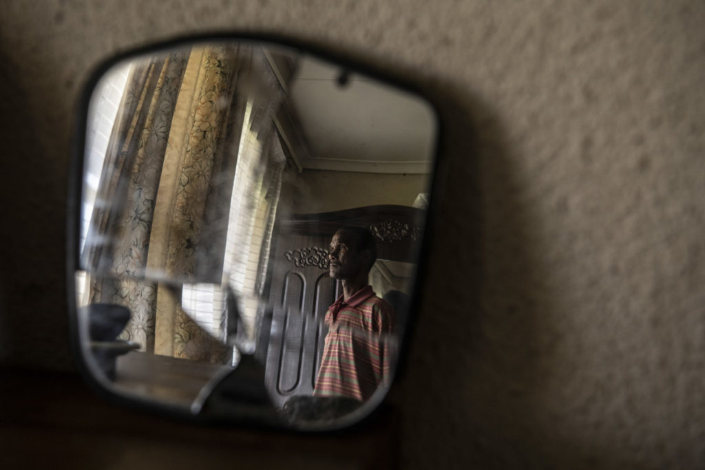 Thabani Tsokodibane worked in Welkom in the Free State in South Africa / credit: Ihsaan Haffejee / New Frame