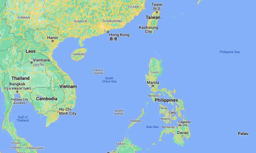 A map of the Philippines / credit: Google Maps