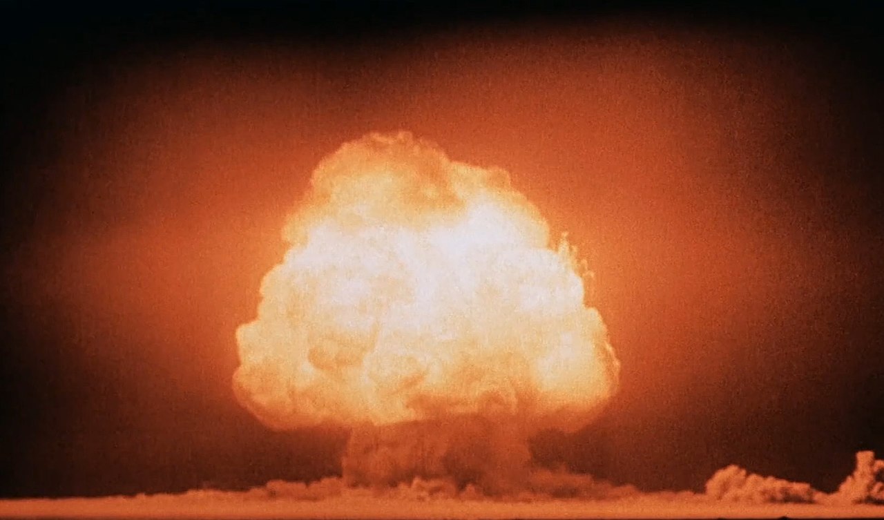 The Trinity test of the Manhattan Project was the first detonation of a nuclear weapon / credit: U.S. Department of Energy