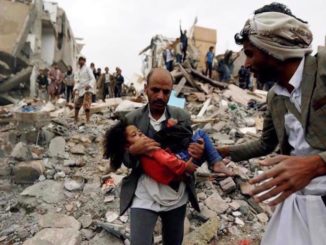 The Saudi-led international coalition intervened in the Yemen conflict in 2015. It has also imposed a land and sea blockade. According to UNICEF, around 11 million Yemeni children are directly affected by the war and around 2.2 million of them are extremely malnourished / credit: Press TV